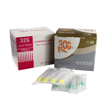 皮下注射針 30g 31g 32g 4mm 8mm 13mm 使い捨てメソセラピー鈍針