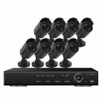 8-channel H.264 Standalone DVR, Supports Mobile Phone, Live View and E-mail Alarm