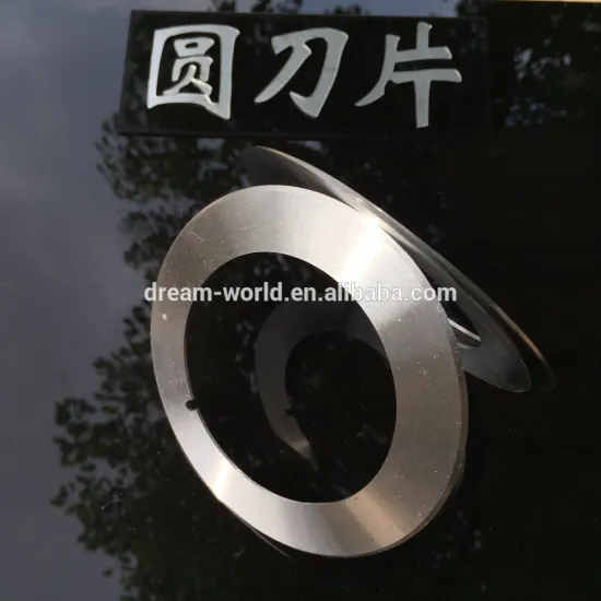 Stainless Steel cicular shearing blades / circular slitting machine blades