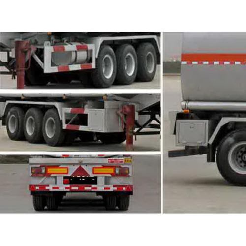 10.5m Tri-axle Flammable Liquid Tank Transport Semi-trailer