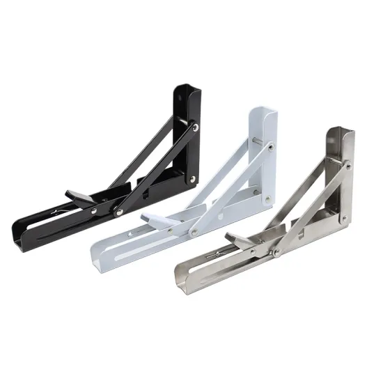 Stainless Steel L Corner Brackets for Custom Wholesale Furniture and Shelving