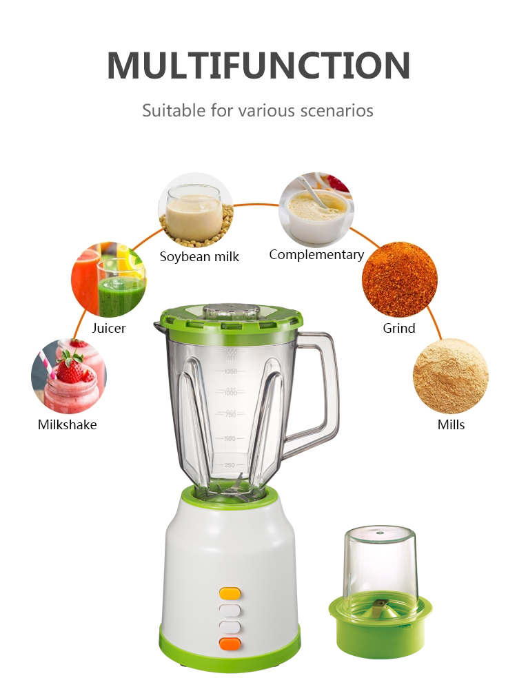 350 Watt Green Color Multi-Function Grinder Blender