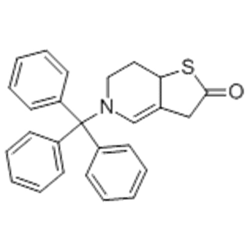 5,6,7,7α-Τετραϋδρο-5- (τριφαινυλομεθυλο) θειενο [3,2-c] πυριδινόνη CAS 109904-26-9