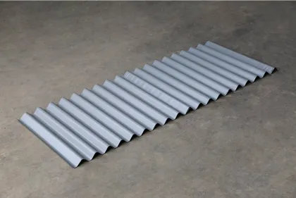 corrugated tile forming machine