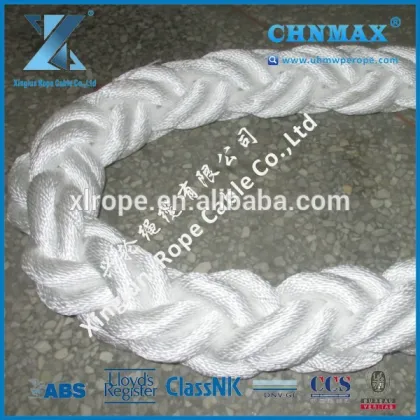 8 strands dacron polyester mooring rope
