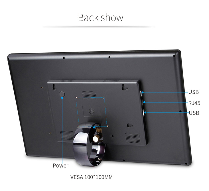 21.5 inch digital signage online support