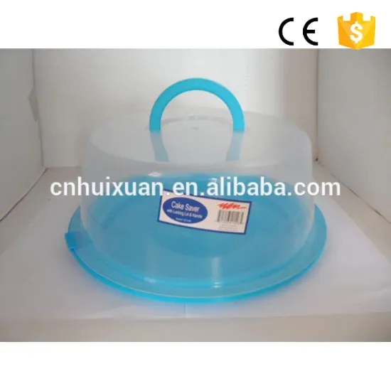 Plastic cake box cake storage carrier container /Reusable plastic cake containers