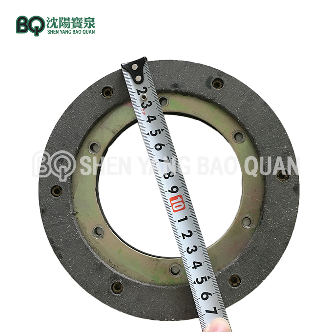 Brake Pad for Tower Crane Slewing Motor