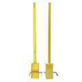 Flatbed trailer stake bulsa banner bracket