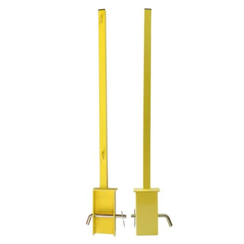 Flatbed trailer stake bulsa banner bracket