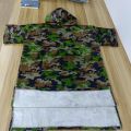 Cotton camouflage print adult surf beach poncho towels