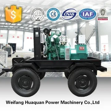 trailer for tractor used 30kw diesel generator