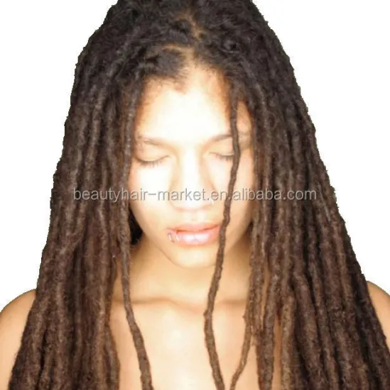 Synthetic hair faux locs Dreadlocks crochet braid hair extension dreadlocks on sale hair dreads braiding