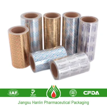 pharmaceutical packaging material gold aluminum foil