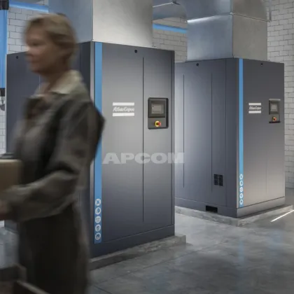 Atlas Copco Air Compressors: 40HP to 120HP