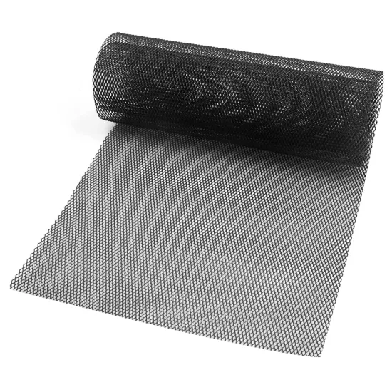Car Aluminum Alloy Rhombic Mesh Grill Cover Bumper Fender Hood Vent Protector Grill Universal Cuttable Front Radiator Grills