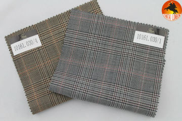 Glen Check Italian design made to measure jacket fabric