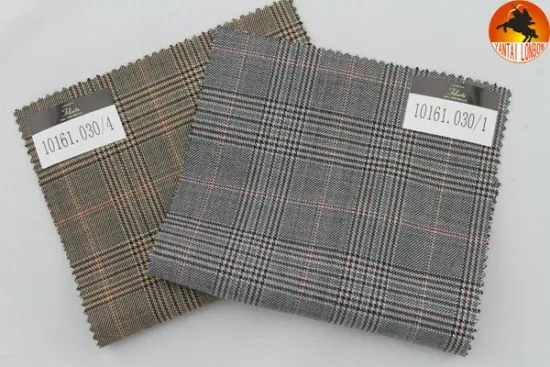 Glen Check Italian design made to measure jacket fabric