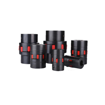 Custom Black Anodized 7075 Aluminum Flexible Shaft Coupling