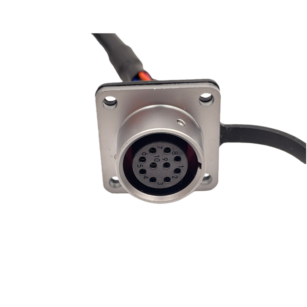 SF1613 10P female spuare flange cables
