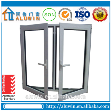 WP70 series aluminum casement double glazed window