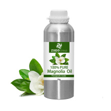 Label pribadi magnolia putih aromaterapi organik 100% tanaman alami murni dasar parfum terkonsentrasi minyak esensial curah