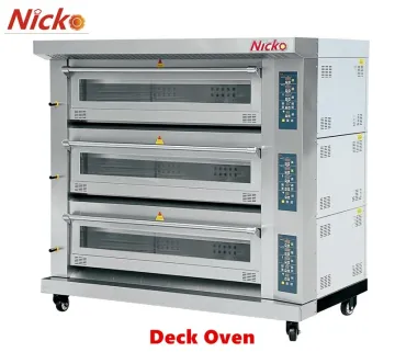 Wholesale 3 Deck 9 Tray Big Capacity Electric Oven for Bakery