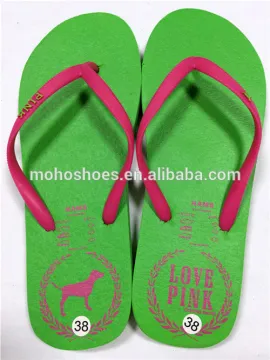 Comfortable Fancy rubber outsole flipflop beach slipper