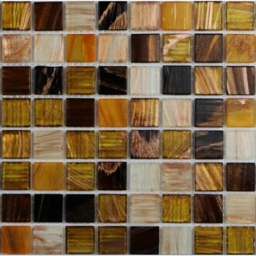 Customizable interior mosaic tile design