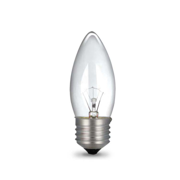 Giá nhà máy C35 Đèn chùm sợi đèn đèn đèn chùm 25W-60W E27 E14 nhôm Kính trong suốt