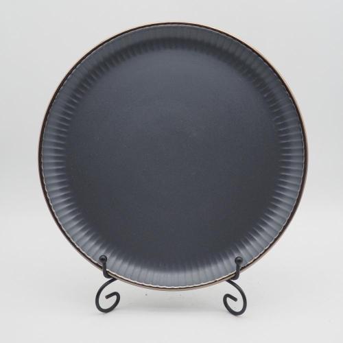 Новый дизайн Deep Blue Emboss Dinner Set Set, наборы посуды для посуды.