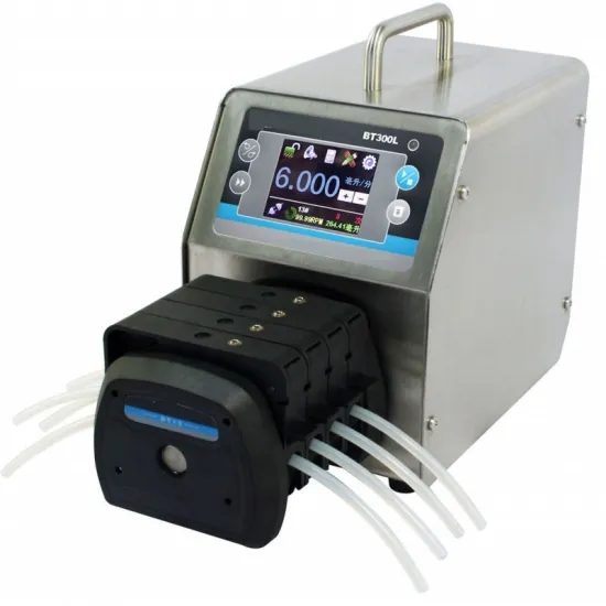 Medical liquid transfer flow control peristaltic pump 1L/min