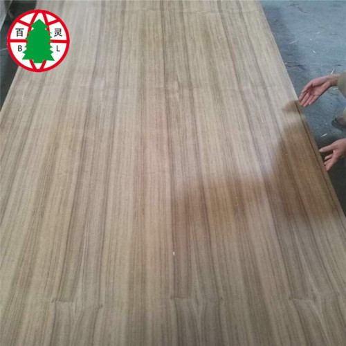 Madera contrachapada de la chapa de la teca de 3 milímetros para las ventas