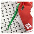 Christmas Non-woven Custom Drawstring Bag