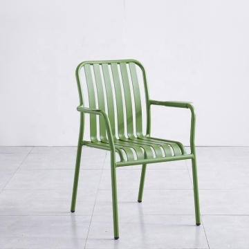 Stacking Outdoor Aluminum Bistro Chair for Garden Patio Furniture
