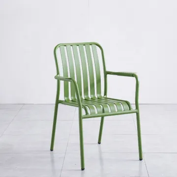 Stacking Outdoor Aluminum Bistro Chair for Garden Patio Furniture