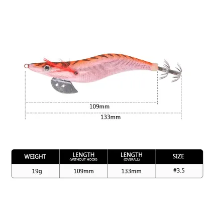 LETOYO Yo Zuri Squid Jig Lure for Deep Water