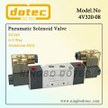 1/4'' 4V320-08 Airtac Type Pneumatic Solenoid Valve 24VDC 5/2 Way