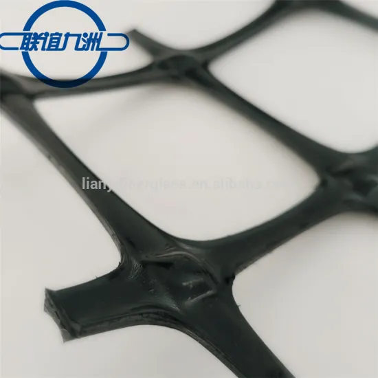 road reinforcement PP Biaxial geogrid 20/20kn
