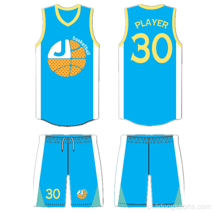 Uniformes de basquete adultos de alta qualidade personalizados