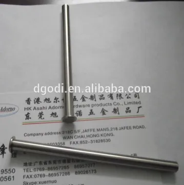 Alibaba China !t-shape steel taper dowel pin /split pin/guide pin