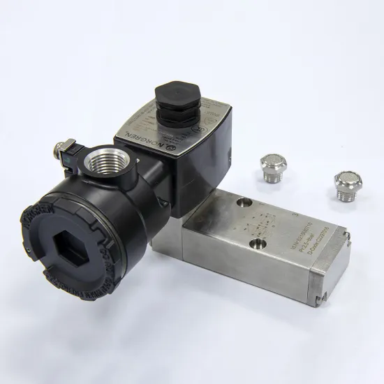 Norgren 6215M0710 Inline NAMUR Solenoid Actuated Valve: 24 VDC, 3/2 & 5/2 Way, 1/4 NPT