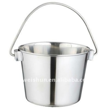 1200ml stainless steel ice bucket with hand