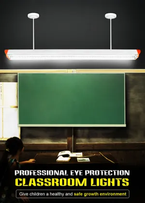 LED Classroom Light 36W Grille Student Eye Protection Blackboard Lights Grid Anti-Glare School Pendant Lamp