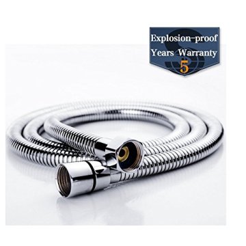 Flexible stainless steel braided hose EPDM inner tube bathroom accessory shower hose