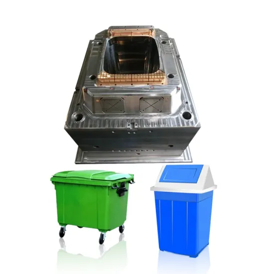 High Quality Large Size Plastic Recycling Bin Mould for City Use