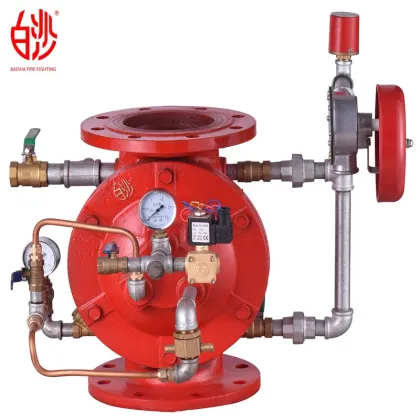 Deluge Alarm Valve and Fire Alarm System for Wet Fire Protection