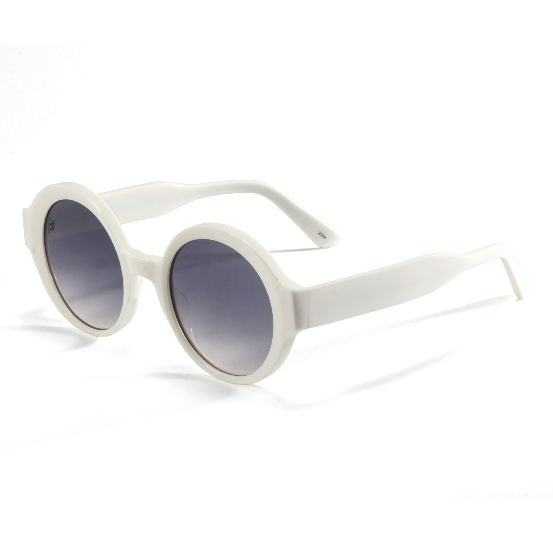 Designer Round Acetate Sunglasses