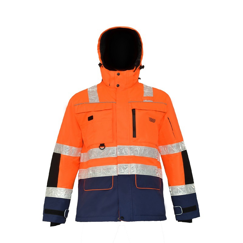 Customized ANSI Hi Vis Construction Safety Jacke