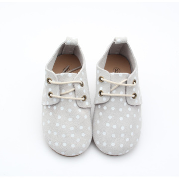 Zapatos Oxford para niños Zapatilla de goma de cuero